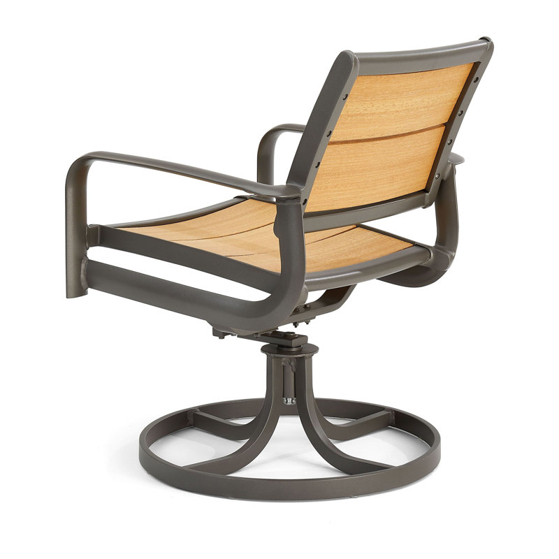 Winston Harper Swivel Rocker Dining Chairs Wayfair